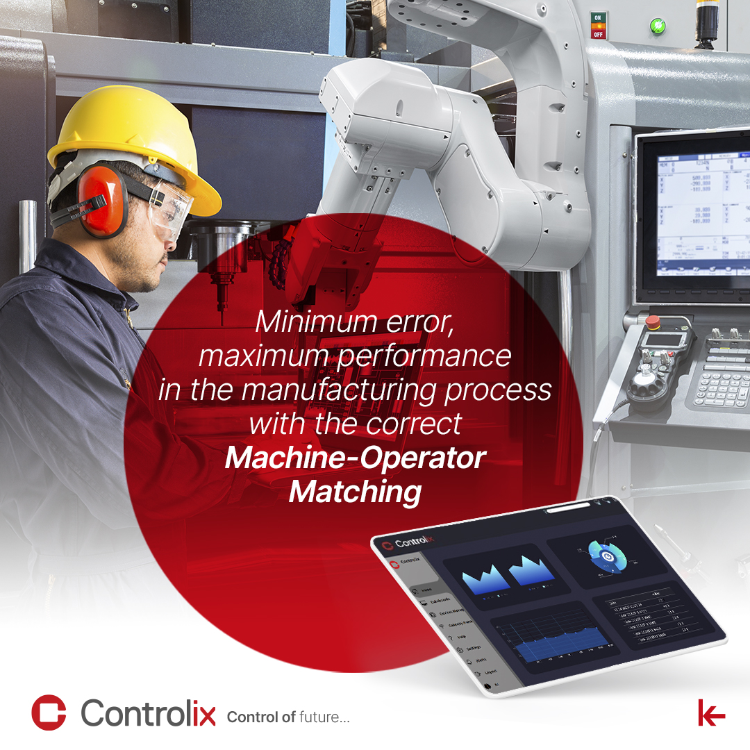 Controlix Makine & Operatör Eşleşmesi Çözümü